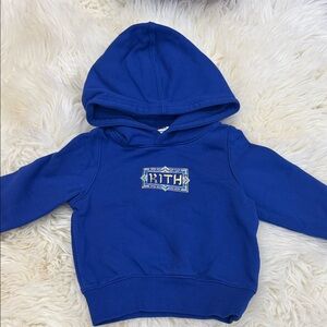 Kith Hanukkah Kids Blue Hoodie 2T